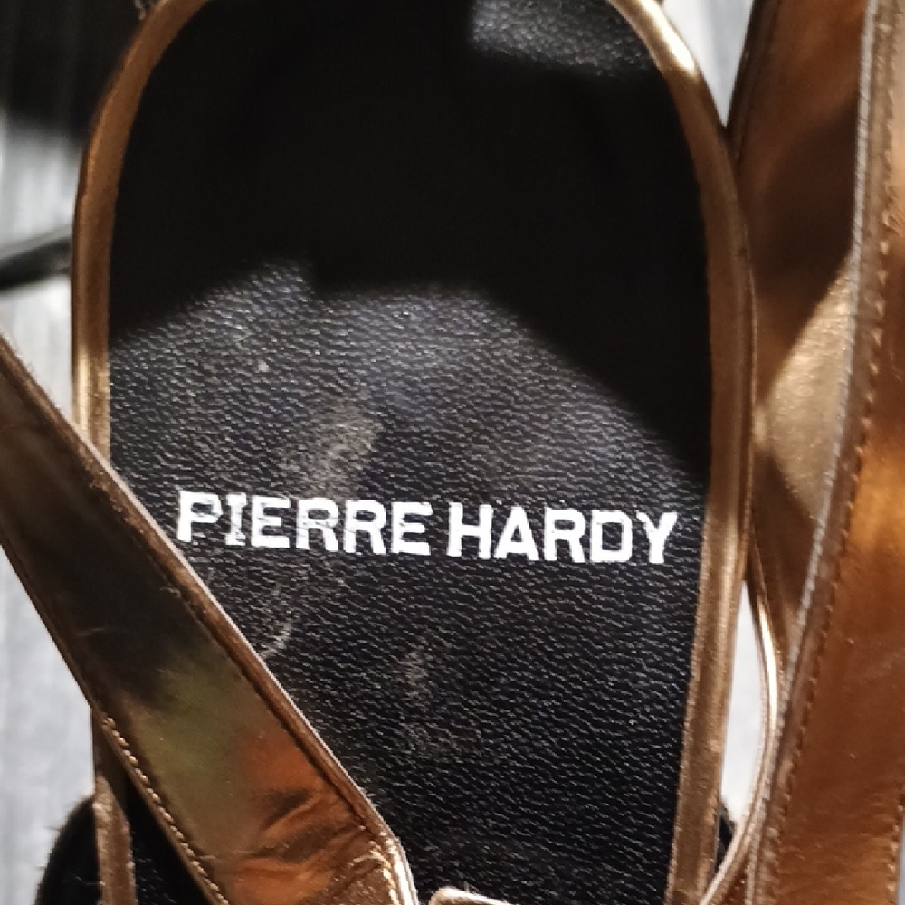 Pierre Hardy Gold Women's Shoes